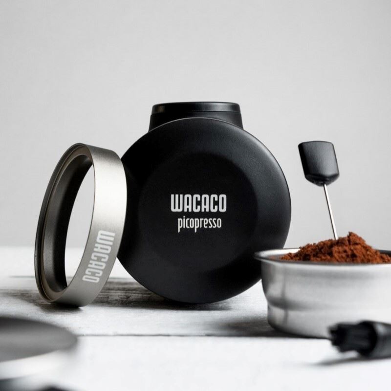 Портативна еспресо машина Picopresso від WACACO® з чохлом - Klab