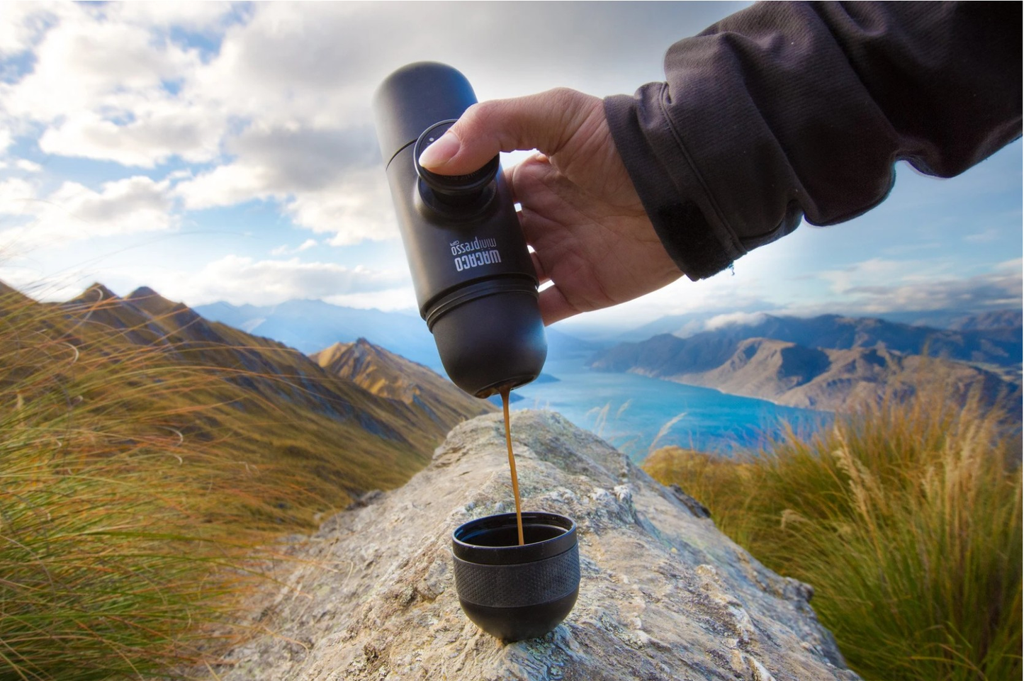 "Minipresso GR від WACACO®" Мініпрессо МК Портативна еспресо машина для меленої кави - Klab